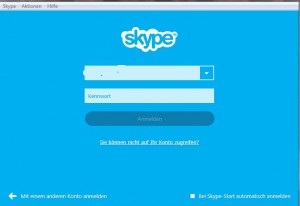 Schritt für Schritt Skype Konto einrichten