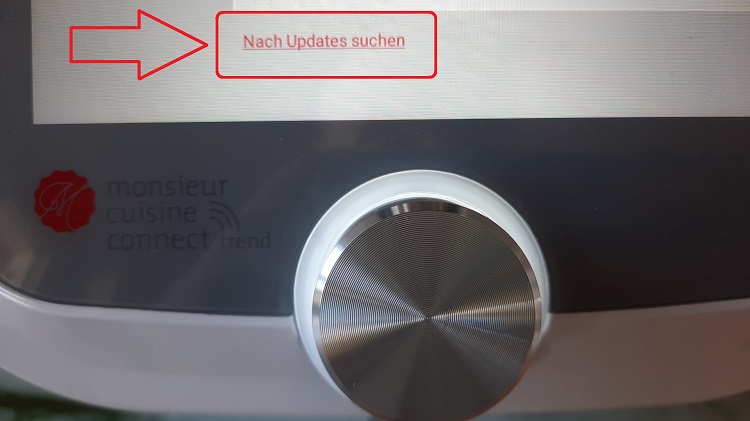 Monsieur Cuisine connect Firmware Update