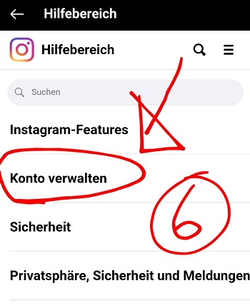 konto instagram löschen