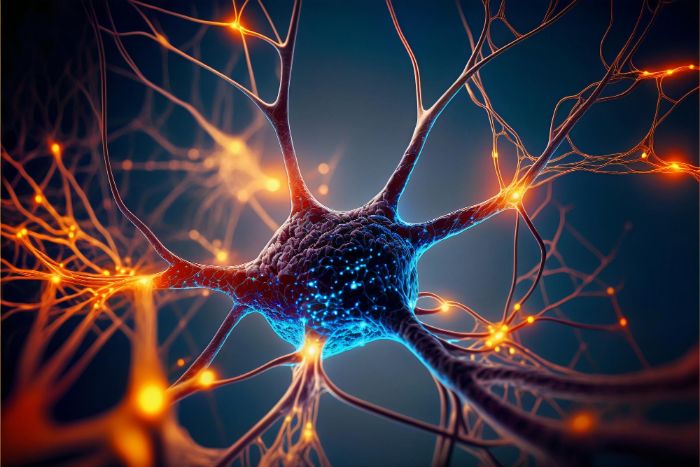 Sympathischen Nervensystem - Synapse Aufbau und Funktion