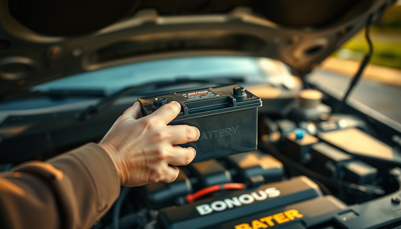 Wunderbar Batterie Leer Auto Fotos