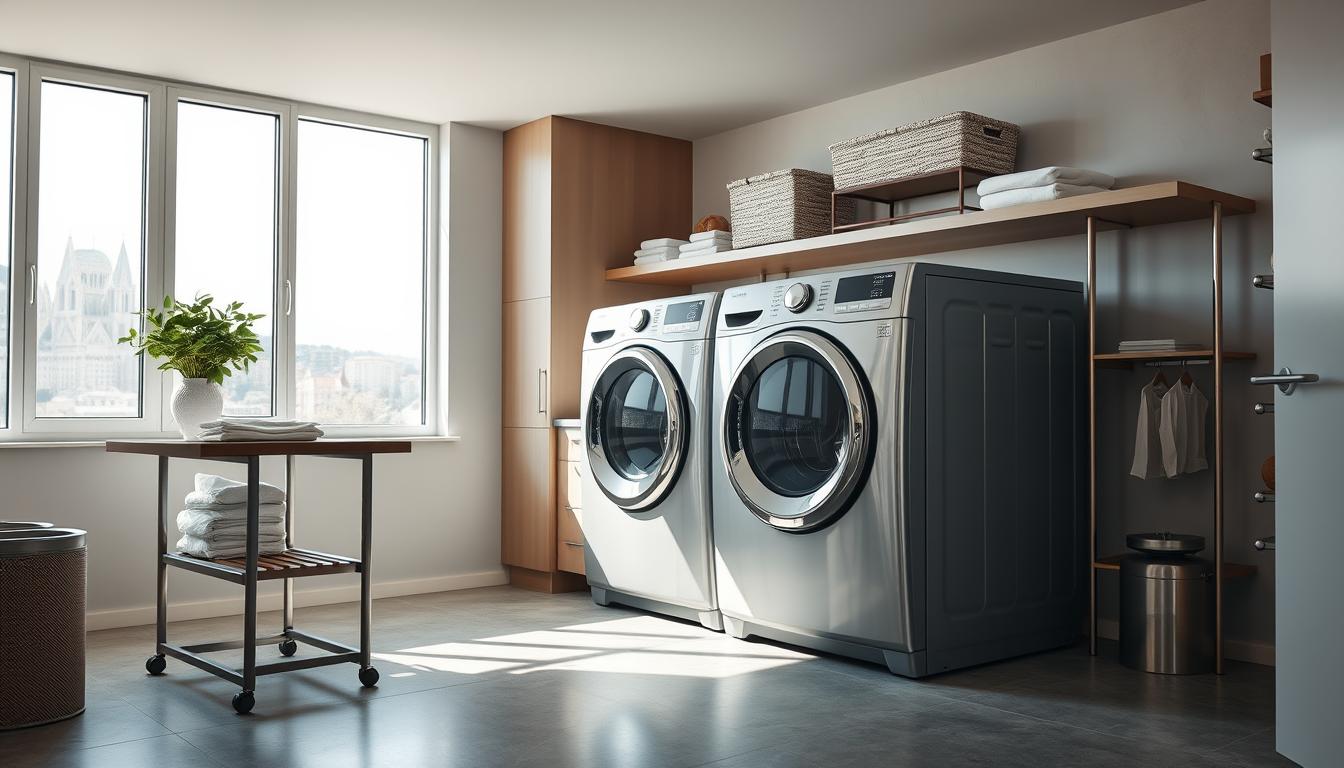 Praktische Ausstattung für den modernen Hauswirtschaftsraum