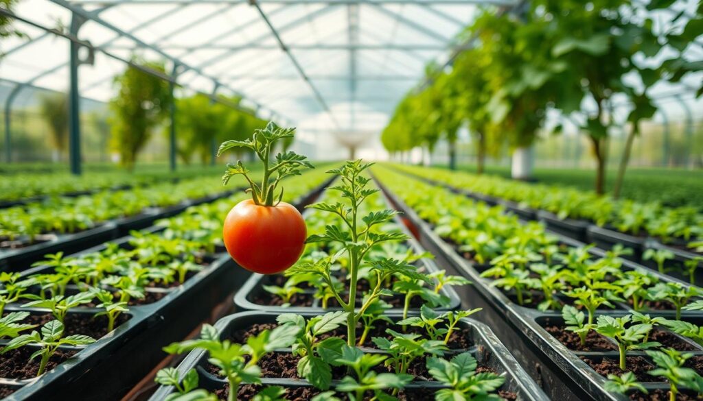 Vorkultur von Jungpflanzen im Gemüseanbau