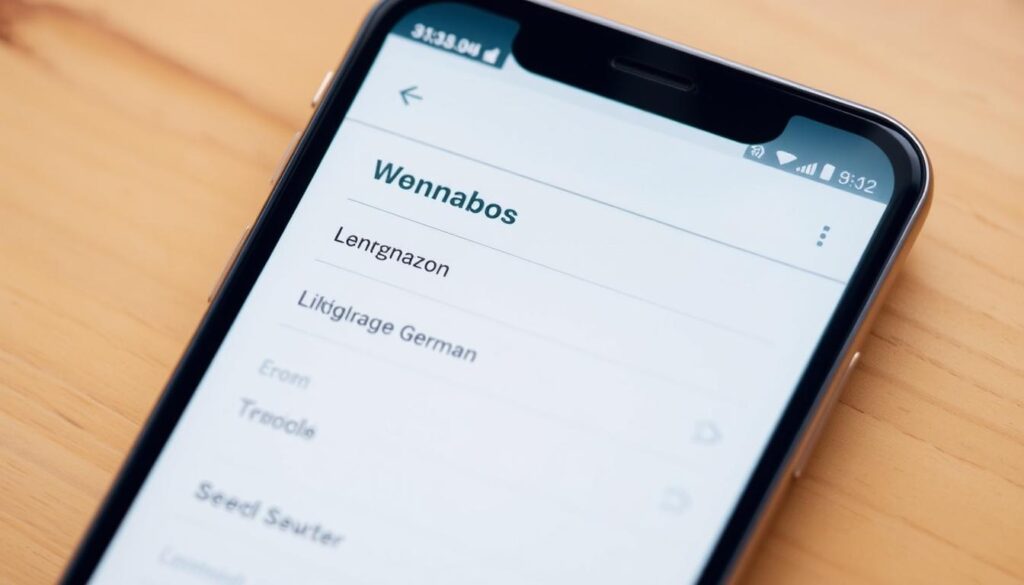 Amazon App auf Deutsch umstellen