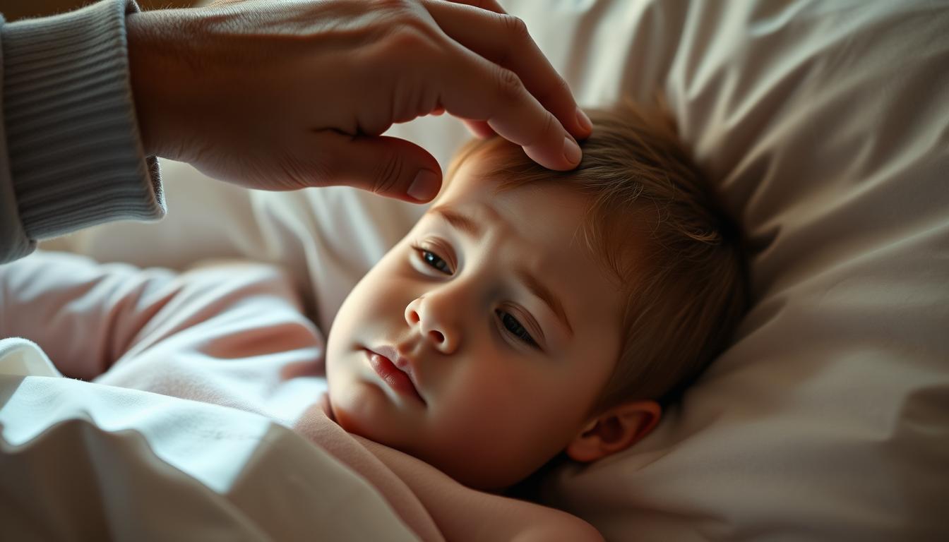 Ab wann spricht man bei Kindern von erhöhter Temperatur?