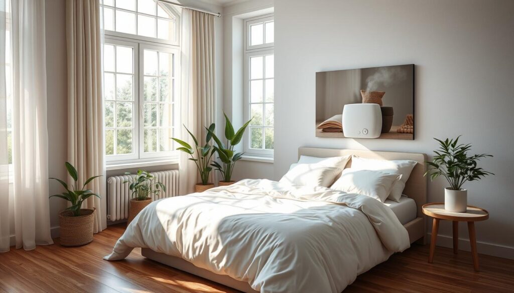 Feuchtigkeitsregulierung im Schlafzimmer