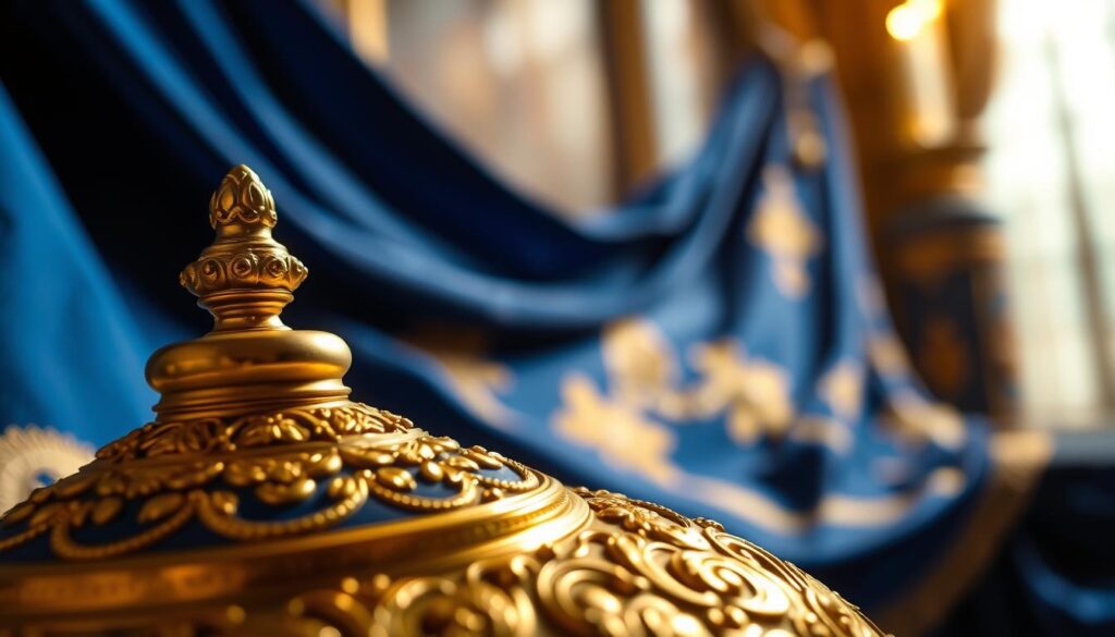 Gold und Blau
