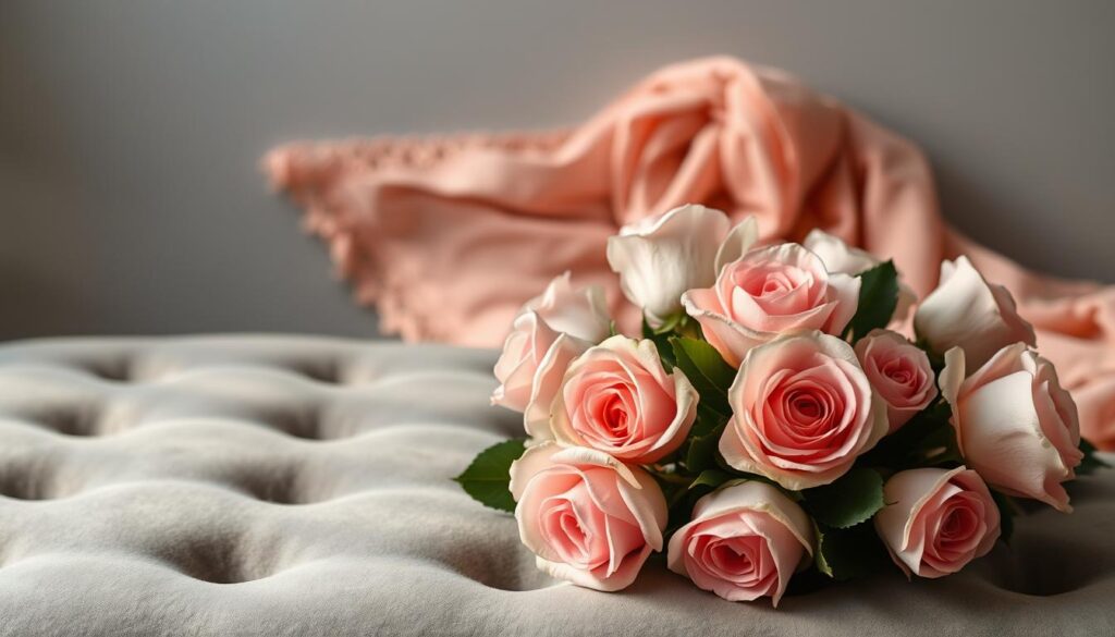 Grau und Rosa