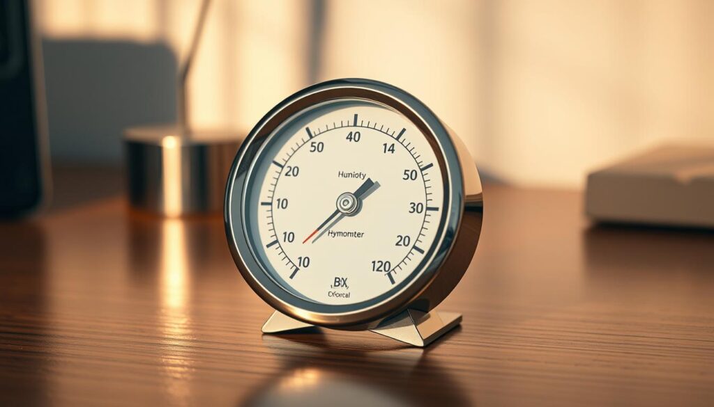 Hygrometer zur Luftfeuchtigkeit messen Hygrometer zur Luftfeuchtigkeit messen