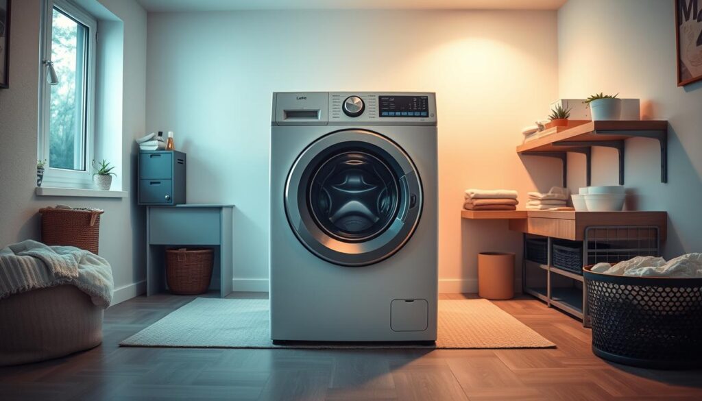 Standort der Waschmaschine und Lärmemission Standort der Waschmaschine und Lärmemission