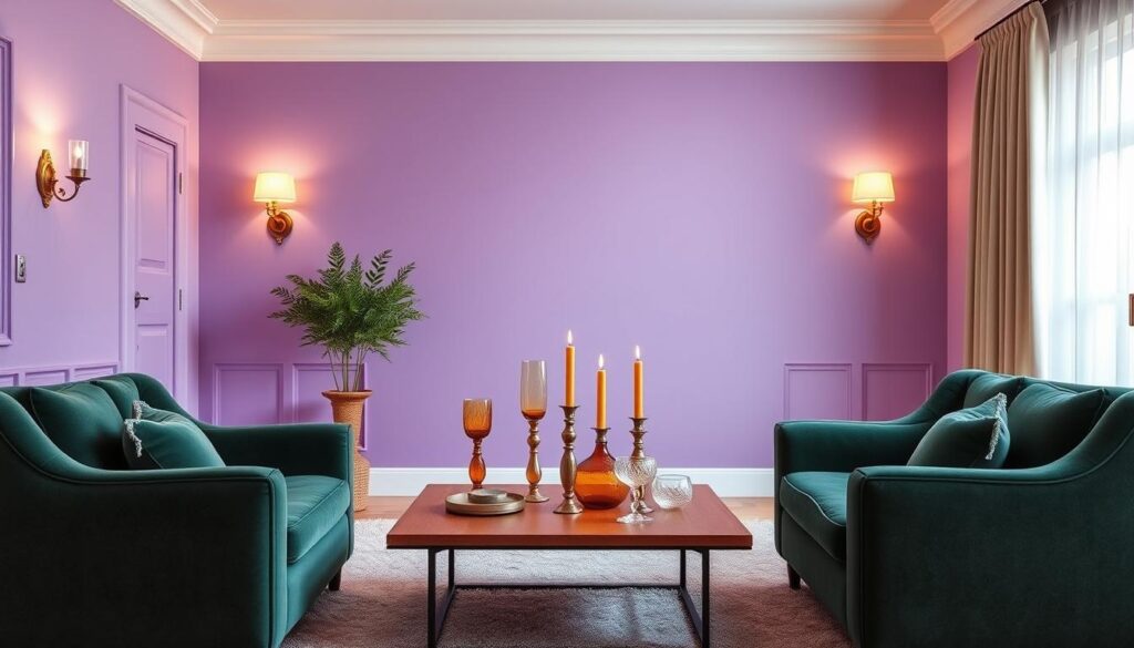 Welche Farbe passt zu Lila?