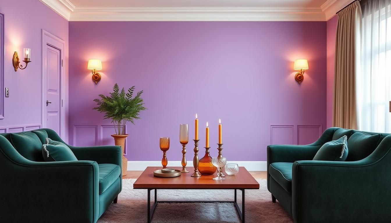 Welche Farbe passt zu Lila?