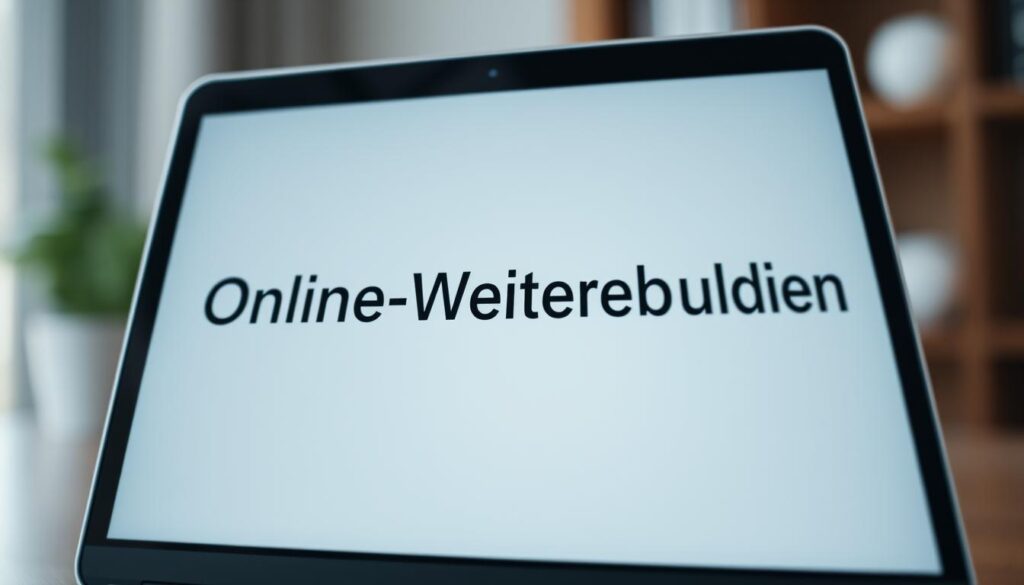 Online-Weiterbildung anerkannt?