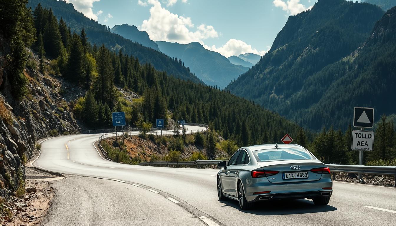 Autoreise auf dem Balkan