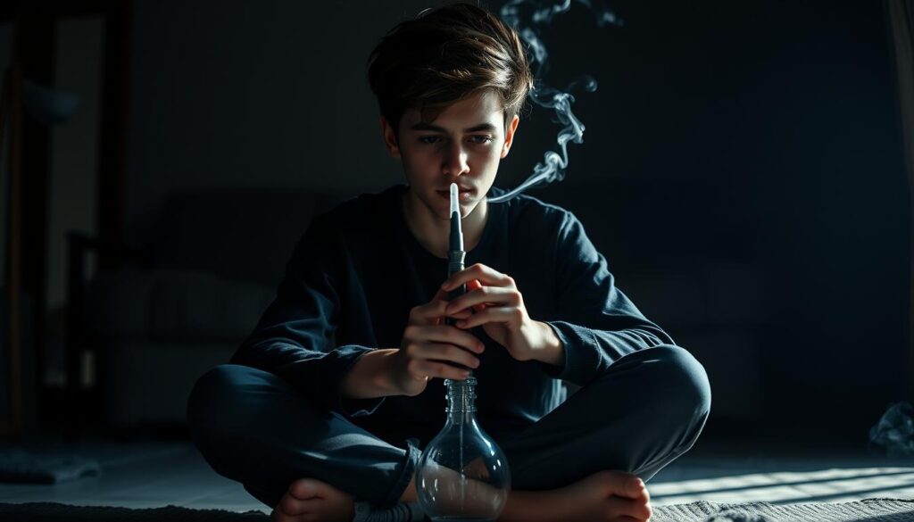 Abhängigkeit von Nikotin im Shisha-Rauch