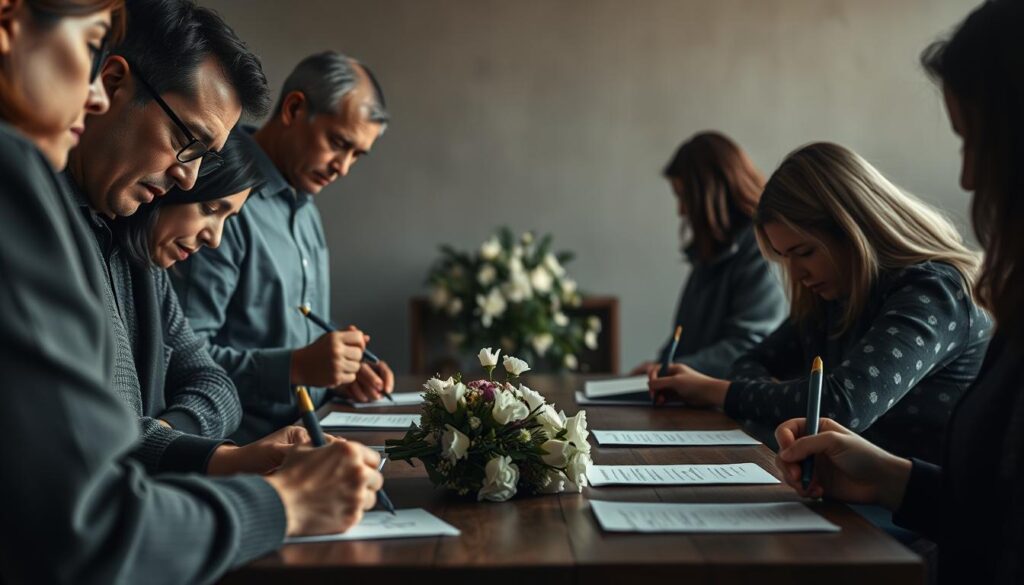 Beileidsbekundungen in Trauersituationen