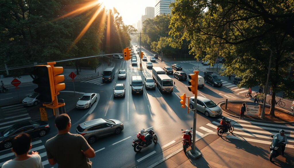 Blinken abknickende Vorfahrt Blinken abknickende Vorfahrt