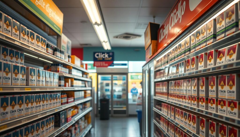 Click-Zigaretten in Australien und Neuseeland