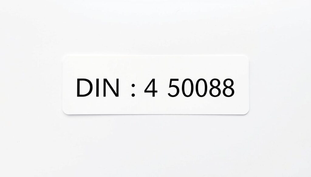 DIN 5008 Adressposition