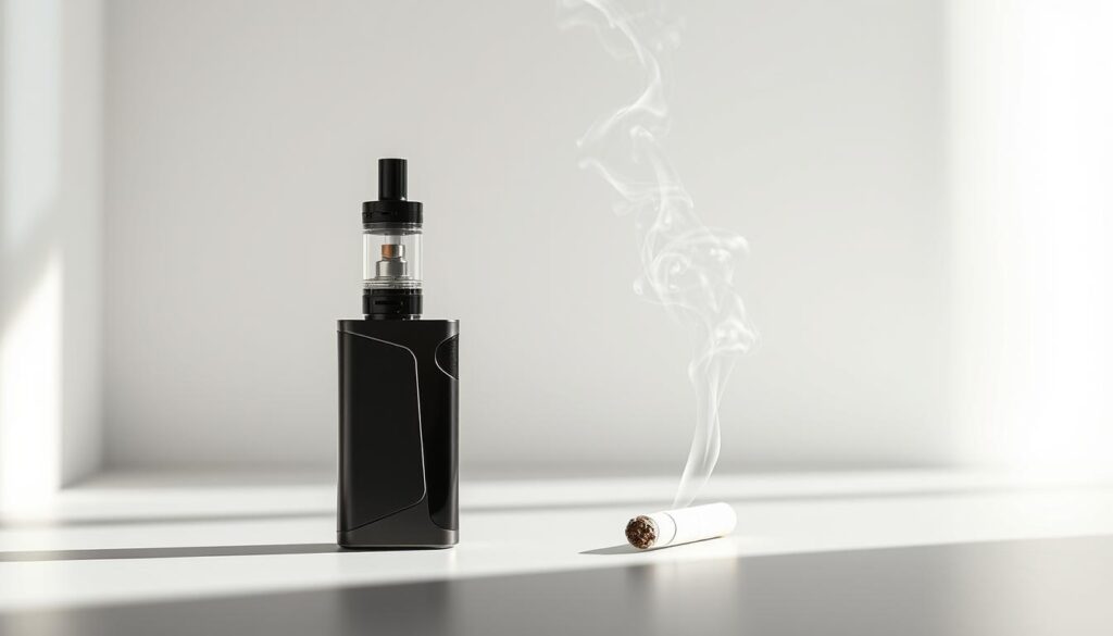 E-Zigaretten Vergleich mit traditionellen Zigaretten