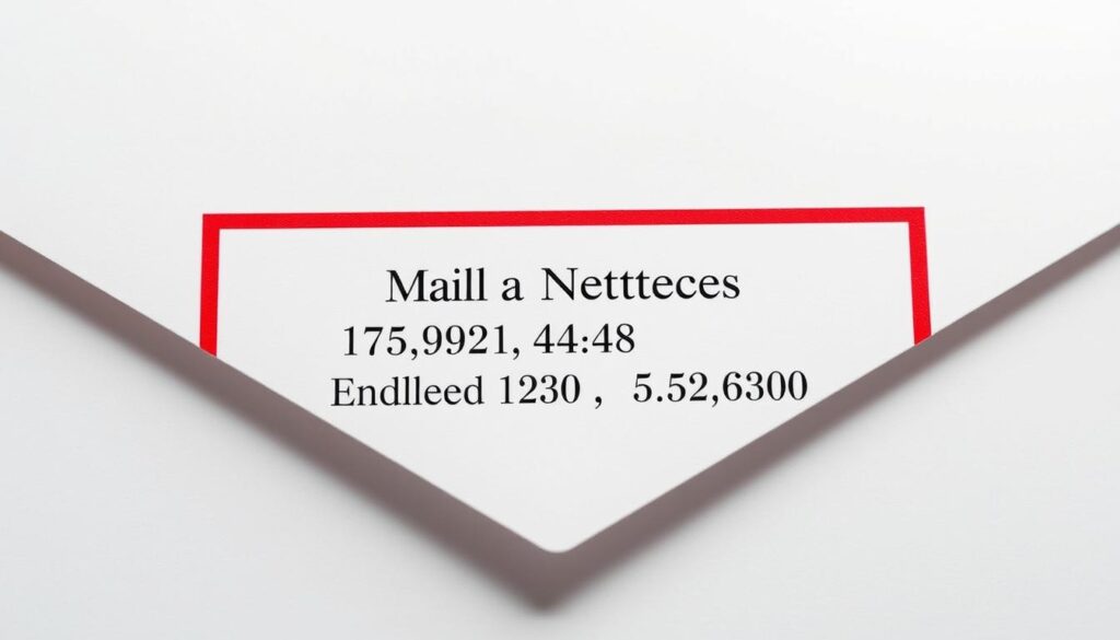 Empfängeradresse Aufbau