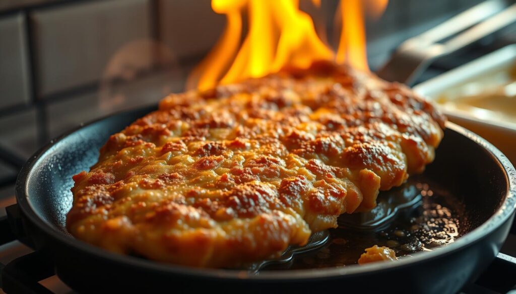 Fetttemperatur Schnitzel 170°C