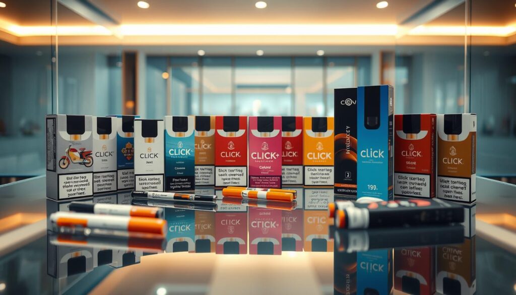 In welchem Land gibt es noch Click-Zigaretten?