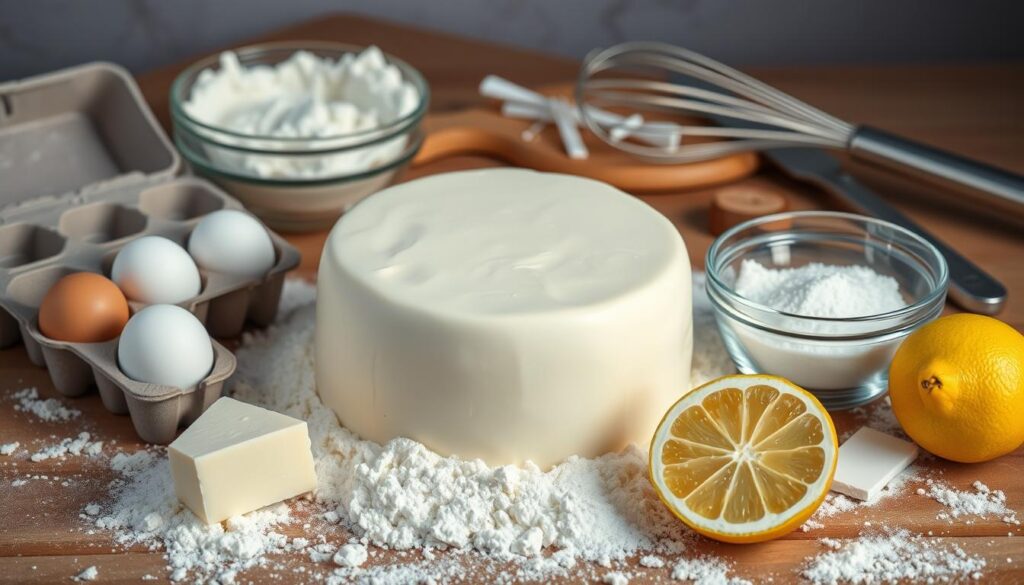 Käsekuchen Zutaten für schnelles Rezept