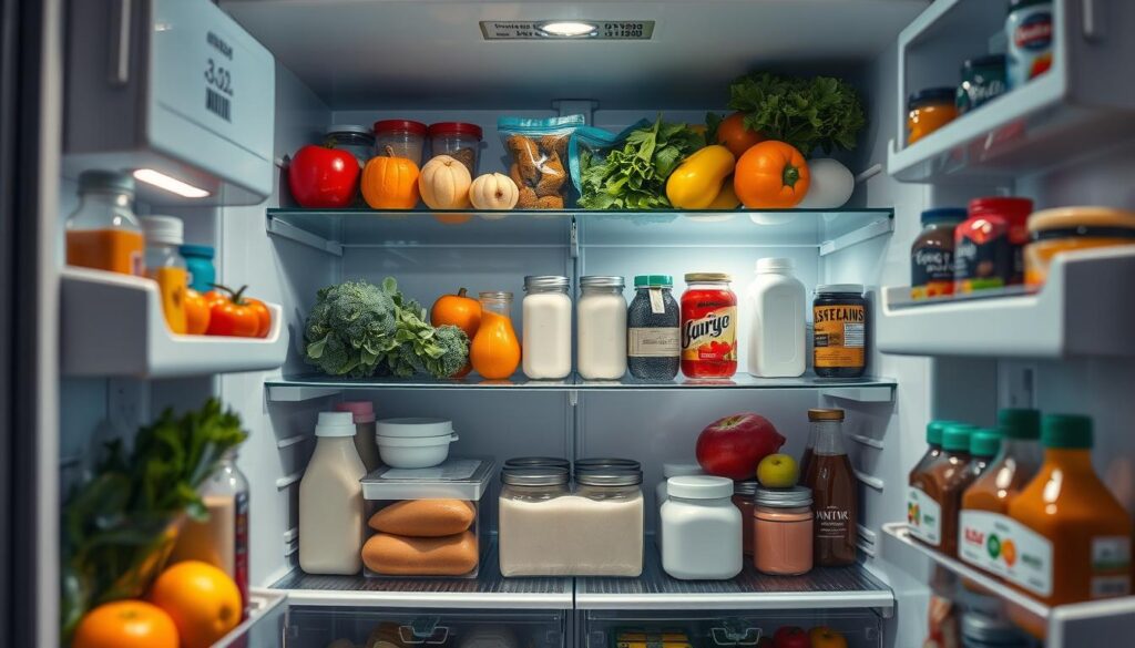 Kühlschrank einräumen