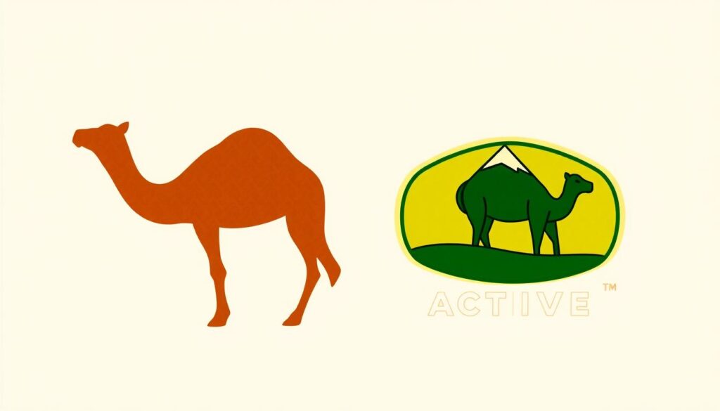 Markenidentität von Camel und Camel Active
