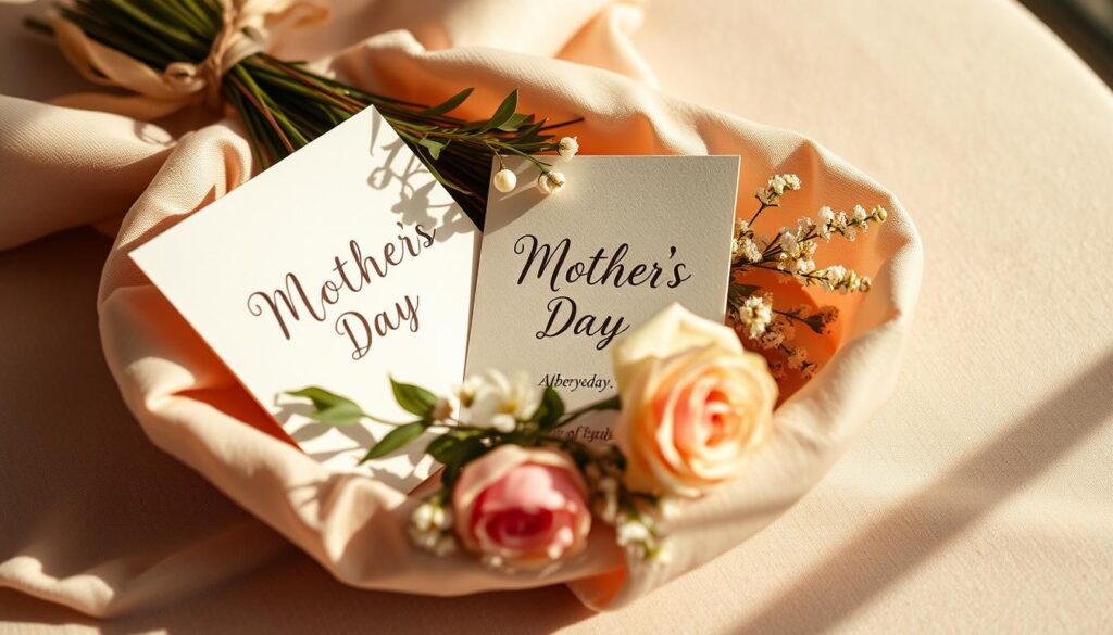 Muttertagskarten mit emotionalen Texten