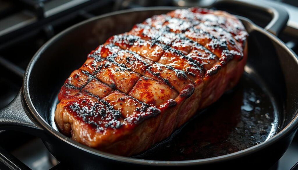 Pfannentemperatur Steak