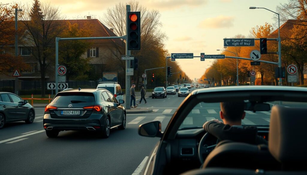 Prüfungssituationen Vorfahrt