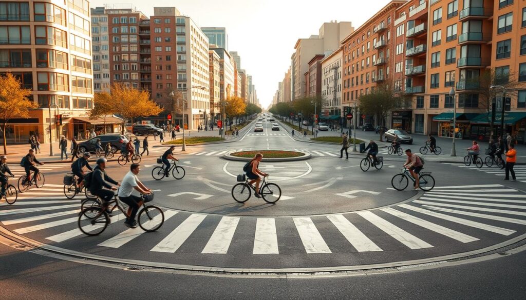 Radfahrer Vorfahrt Kreisverkehr