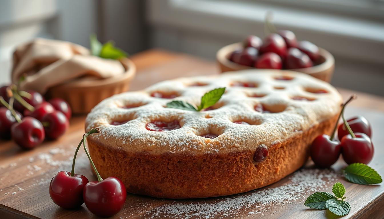 Schneller Kirschkuchen