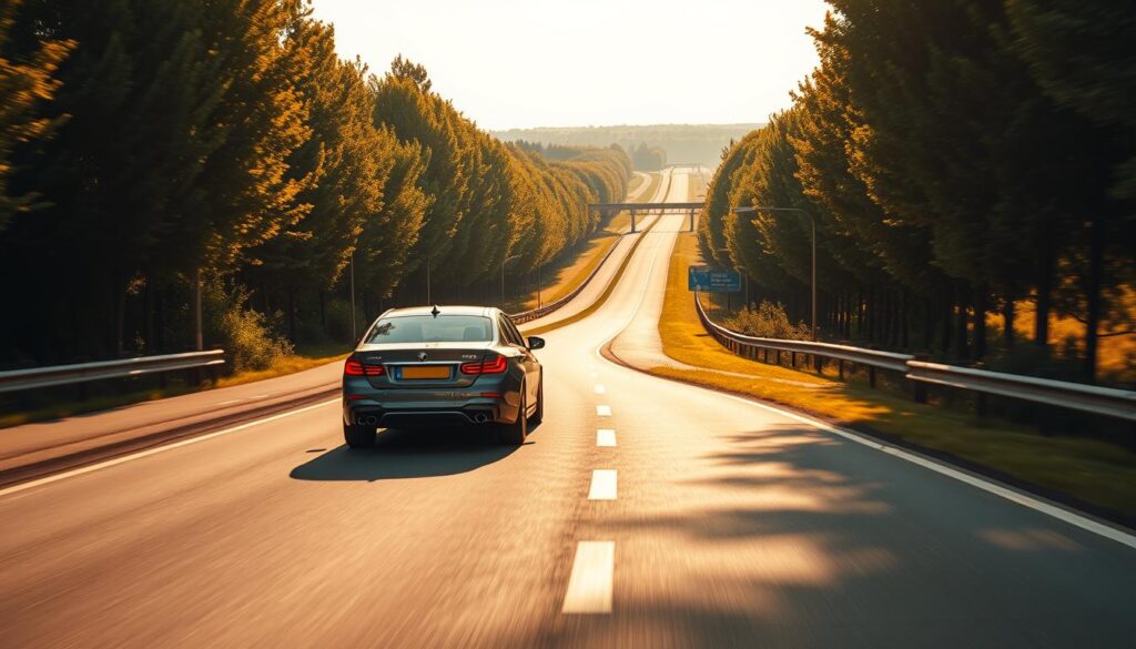 Sie möchten die Autobahn verlassen – wie verhalten Sie sich richtig