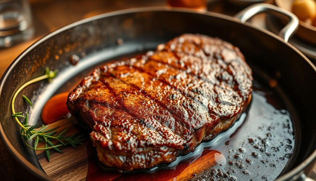 Steak richtig braten