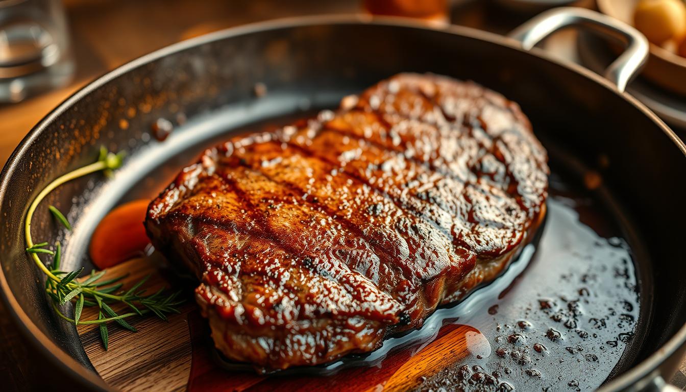 Steak richtig braten