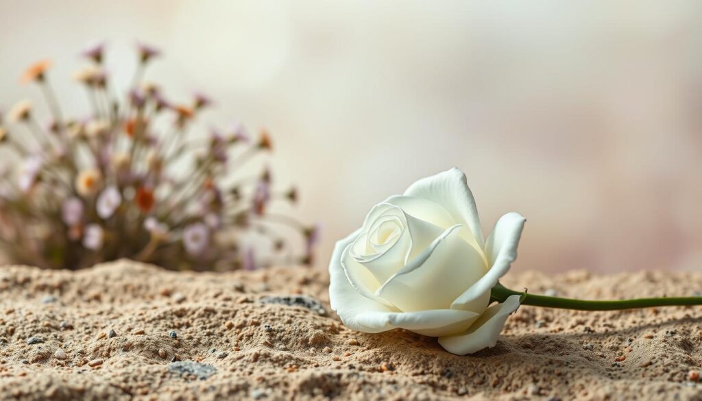 Trauerfall emotionale Unterstützung Beileidskarte