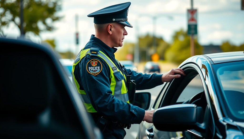 Verhalten Verkehrskontrolle