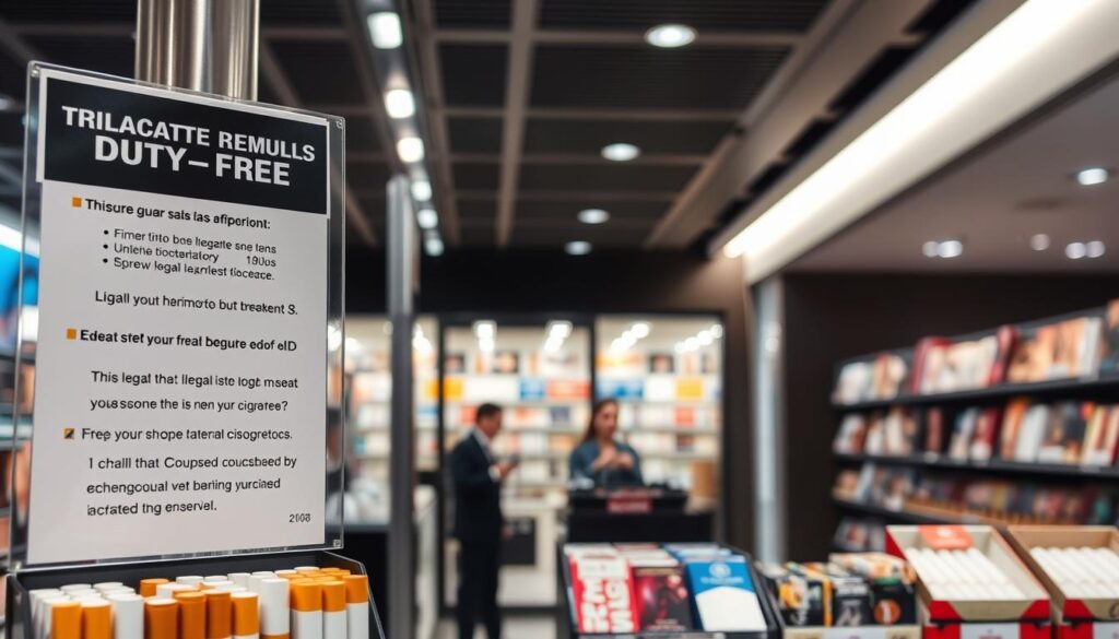 Vorschriften Zigarettenkauf