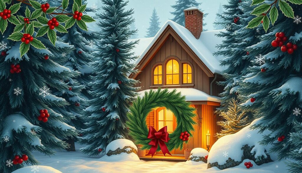 Weihnachtskarten Gestaltung