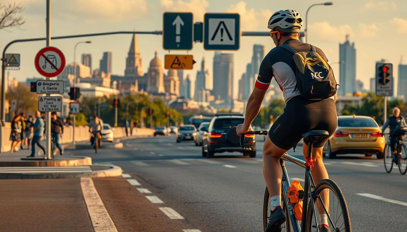 Welches Verhalten ist richtig Radfahrer