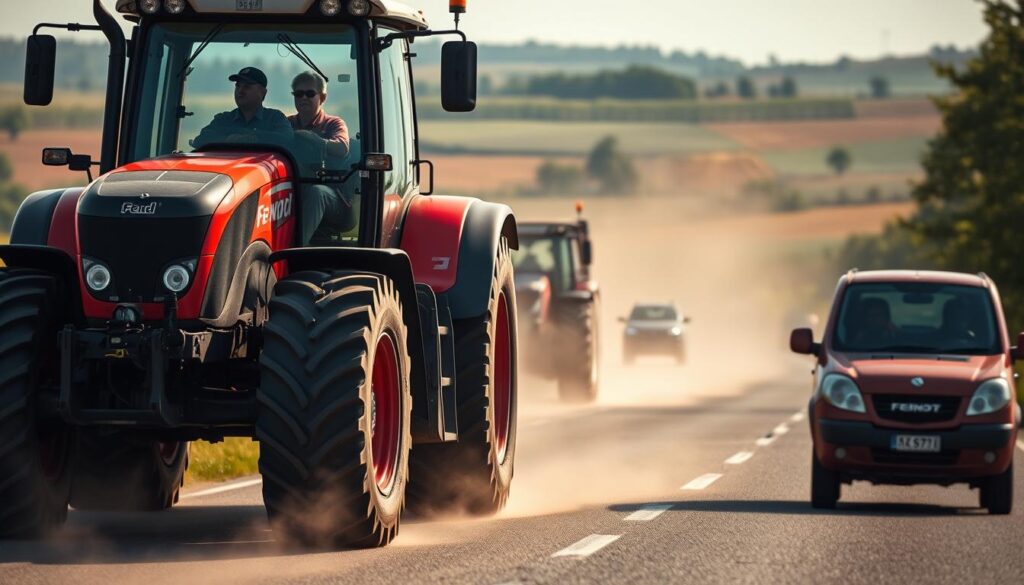 Welches Verhalten ist richtig Traktor