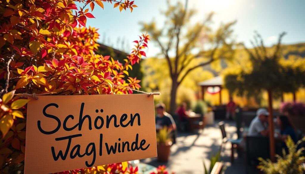 Wie kann man jemandem einen schönen Tag wünschen?