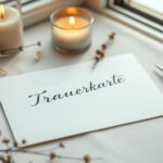 Wie schreibt man eine Aufrichtige Anteilnahme?