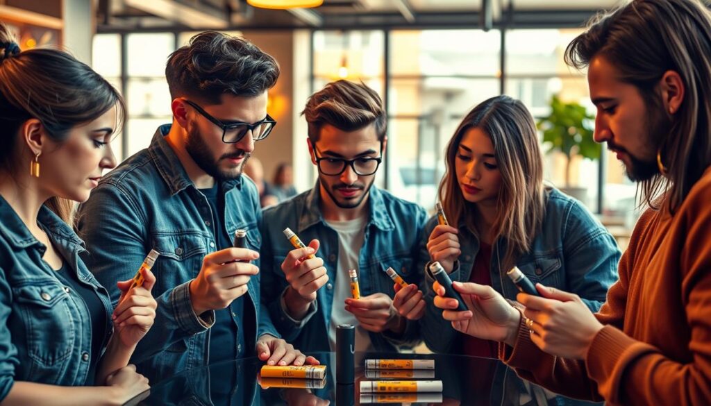 Zielgruppe Click-Zigaretten