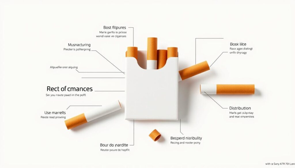 Zigarettenpreis Zusammensetzung