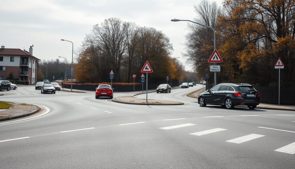 abknickende Vorfahrtstraße wer zuerst