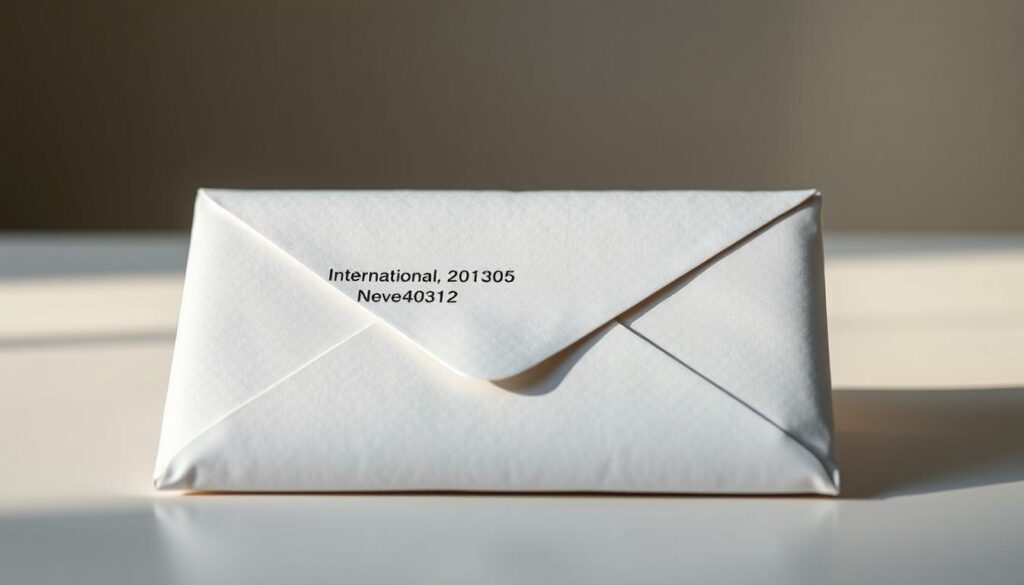 international adressieren